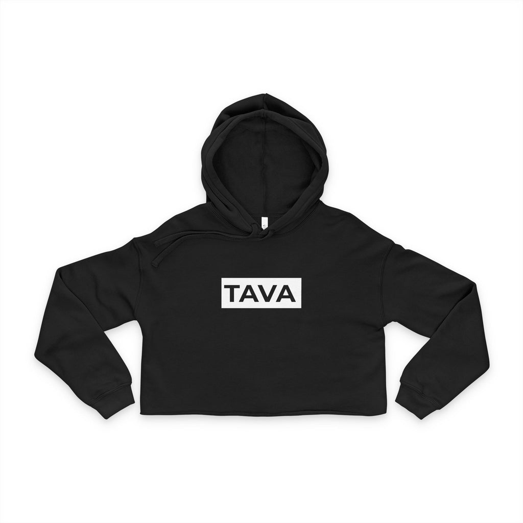 Women's Crop Hoodie - Block Logo (3 Colors)