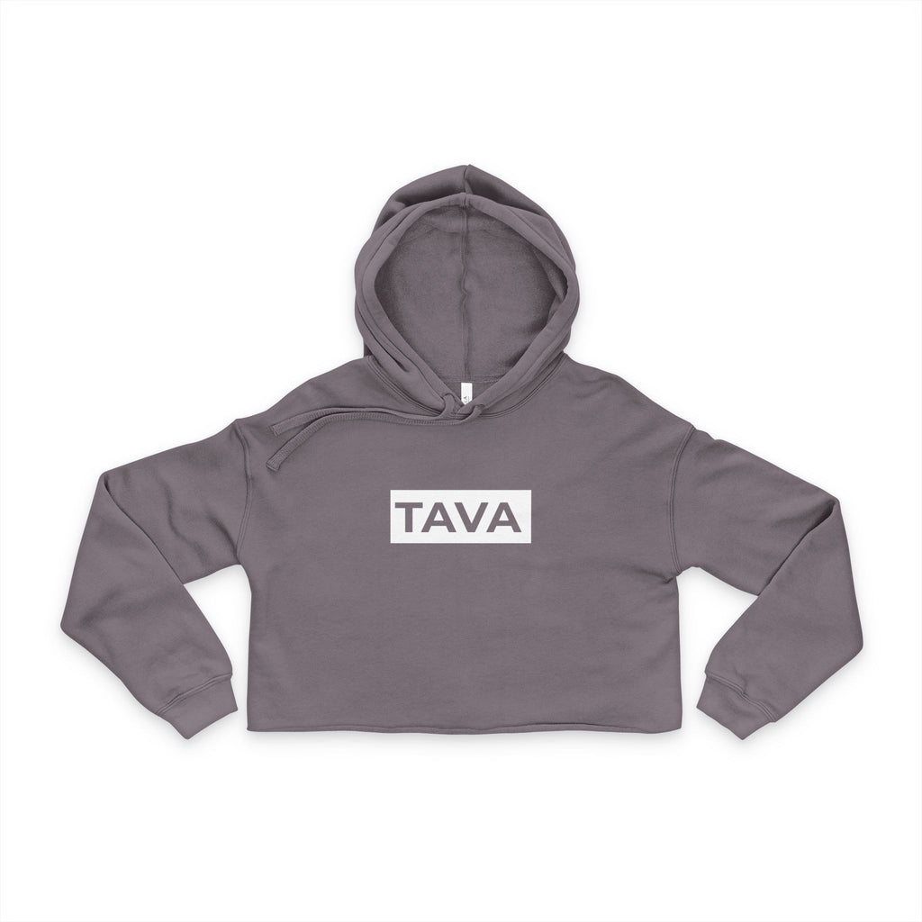 Women's Crop Hoodie - Block Logo (3 Colors)