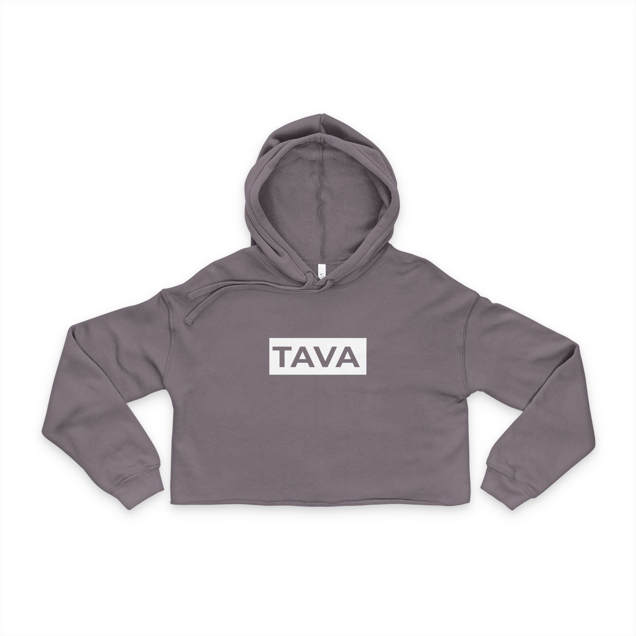 Women's Crop Hoodie - Block Logo (3 Colors)