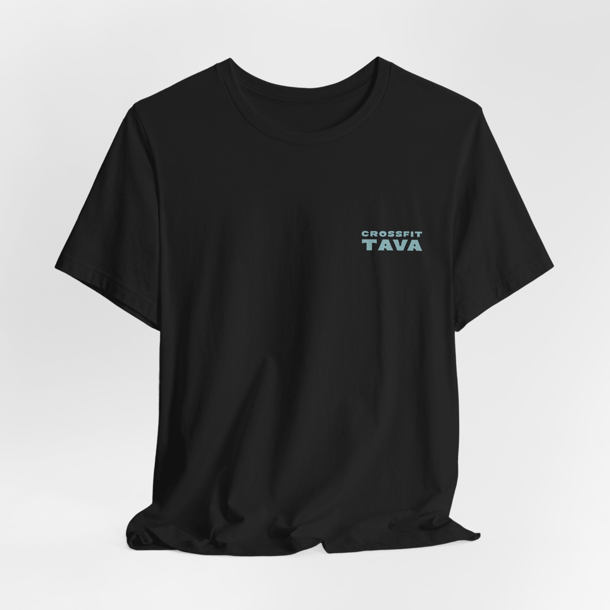 Tava Barbell Tee - Cyan